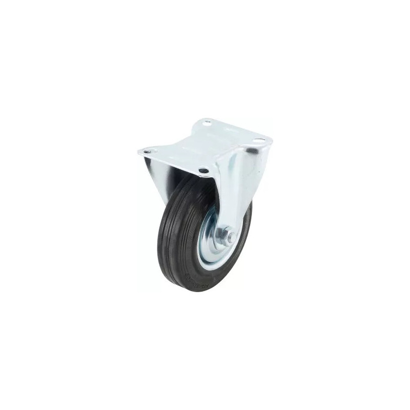 Roue fixe | avec soccle à visser | Ø 125 mm Roue fixe | avec soccle à visser | Ø 125 mm