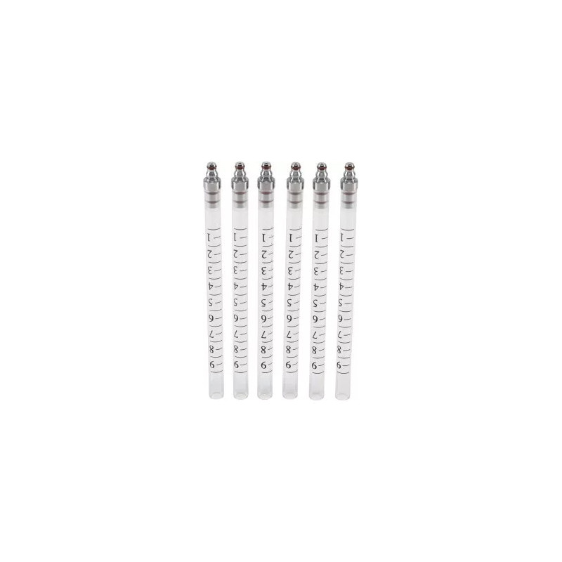 Tubes de rechange avec adaptateur | pour art. 8101 | 6 pièces Tubes de rechange avec adaptateur | pour art. 8101 | 6 pièces