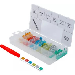 Assortiment de fusibles | MINI | 121 pièces