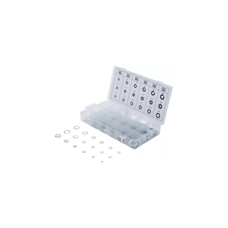 Assortiment de rondelles | 720 pièces Assortiment de rondelles | 720 pièces