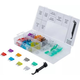 Assortiment de fusibles auto | 97 pièces