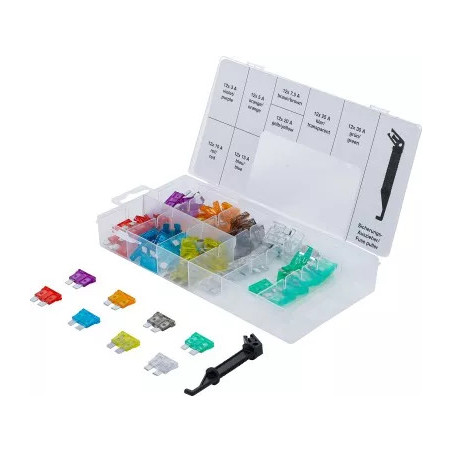 Assortiment de fusibles auto | 97 pièces