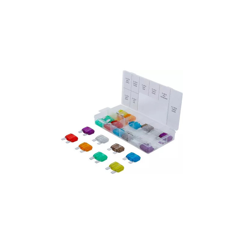 Assortiment de fusibles auto | maxi | 24 pièces Assortiment de fusibles auto | maxi | 24 pièces