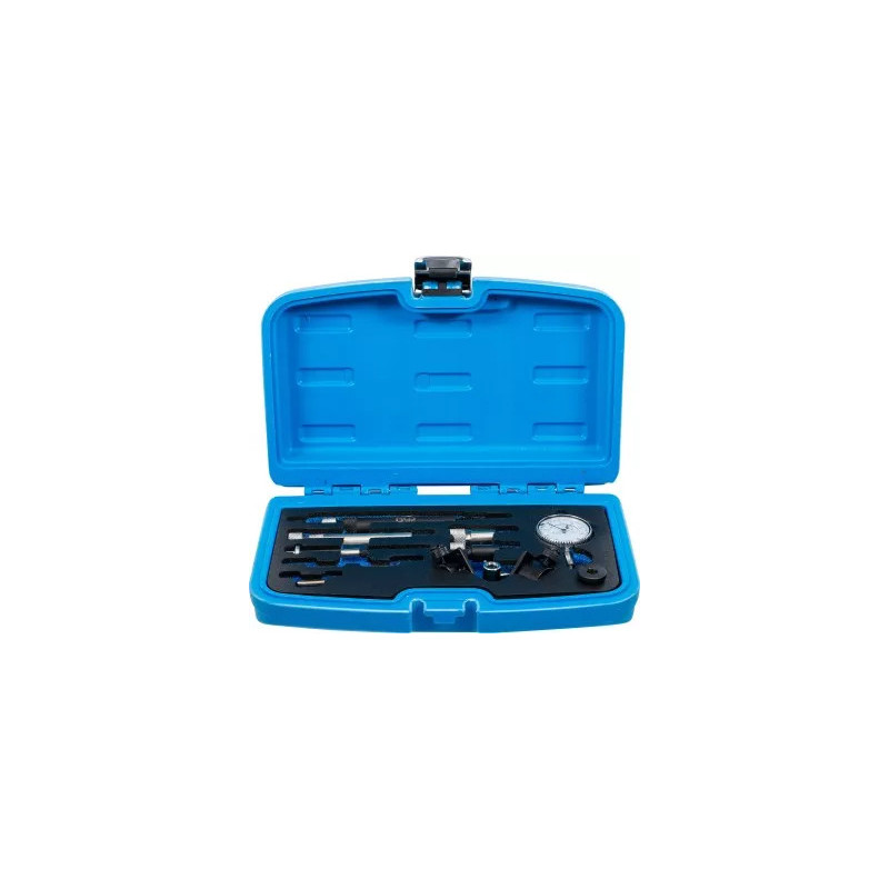 Jeu d’outils de réglage avec comparateur | pour pompes diesel | 10 pièces Jeu d’outils de réglage avec comparateur | pour pompes diesel | 10 pièces