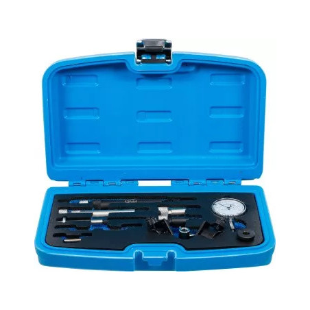 Jeu d’outils de réglage avec comparateur | pour pompes diesel | 10 pièces