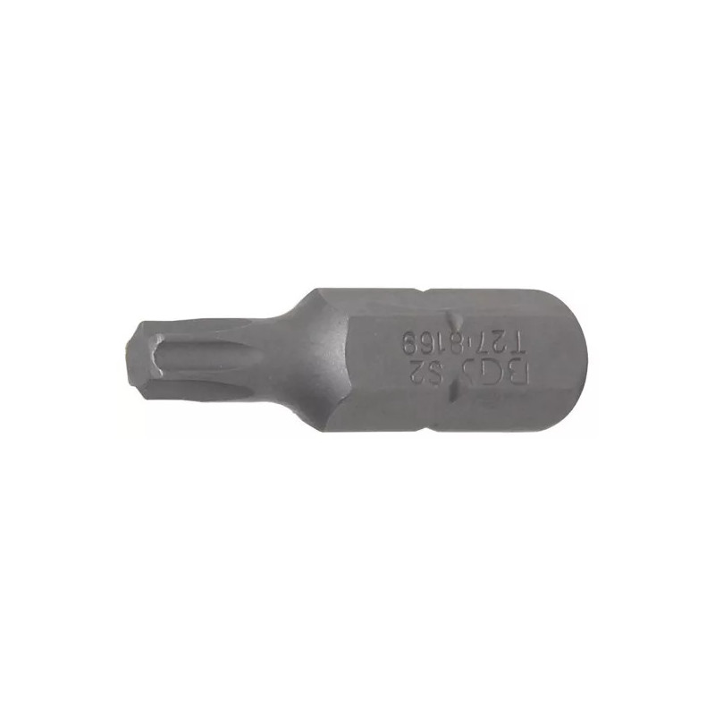Embout | Longueur 30 mm | 8 mm (5/16") | profil T (pour Torx) T27 Embout | Longueur 30 mm | 8 mm (5/16") | profil T (pour Torx) T27