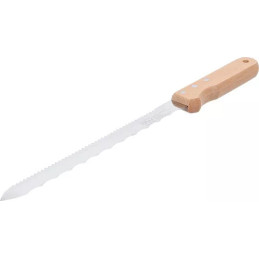 Couteau pour découpe d'isolation | 420 mm | Poignée en bois