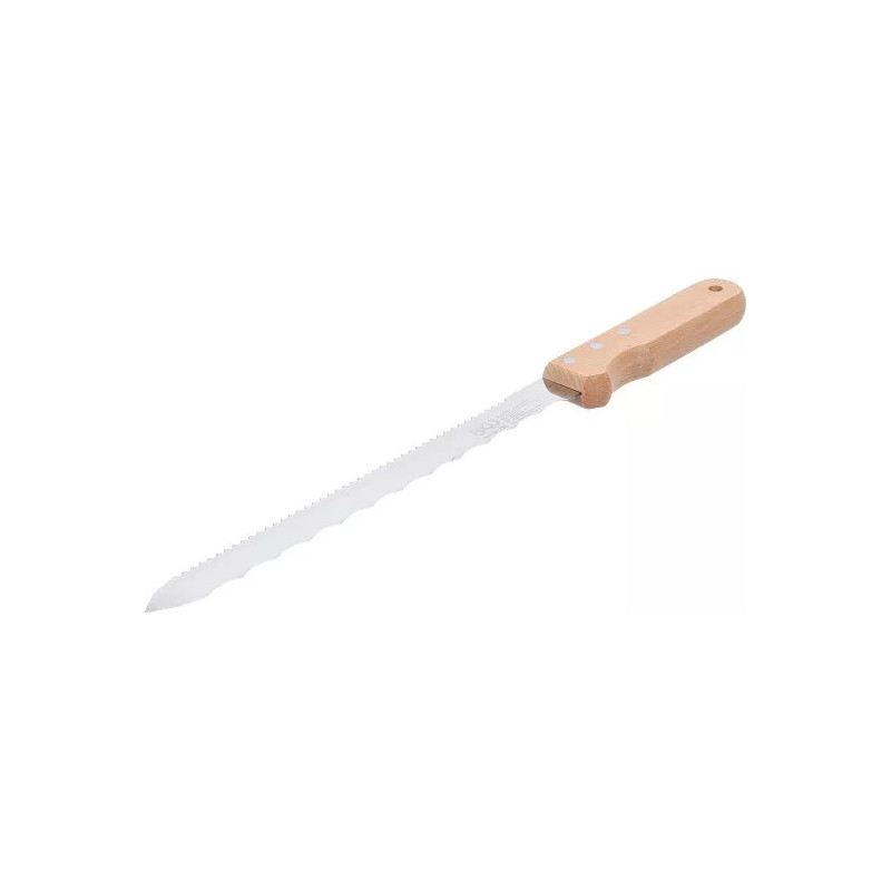 Couteau pour découpe d'isolation | 420 mm | Poignée en bois Couteau pour découpe d'isolation | 420 mm | Poignée en bois