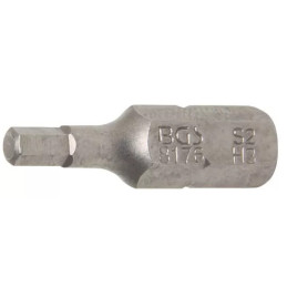 Embout | Longueur 25 mm | 6,3 mm (1/4") | six pans intérieurs 3 mm