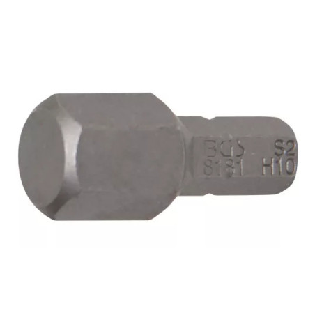 Embout | Longueur 25 mm | 6,3 mm (1/4") | six pans intérieurs 10 mm