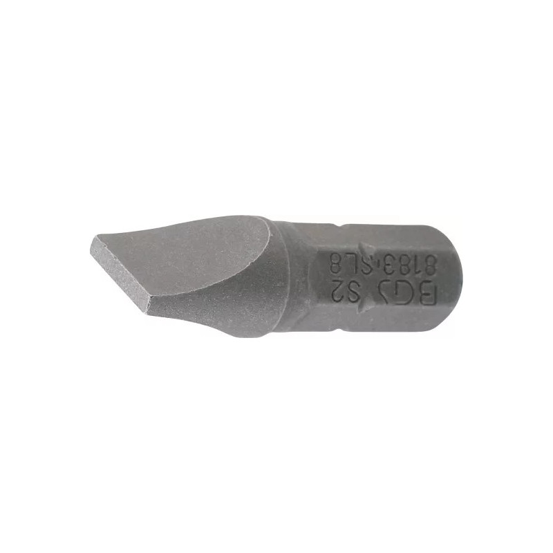 Embout | Longueur 25 mm | 6,3 mm (1/4") | fente 8 mm