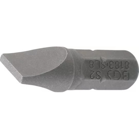 Embout | Longueur 25 mm | 6,3 mm (1/4") | fente 8 mm