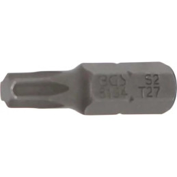 Embout | Longueur 25 mm | 6,3 mm (1/4") | profil T (pour Torx) T27