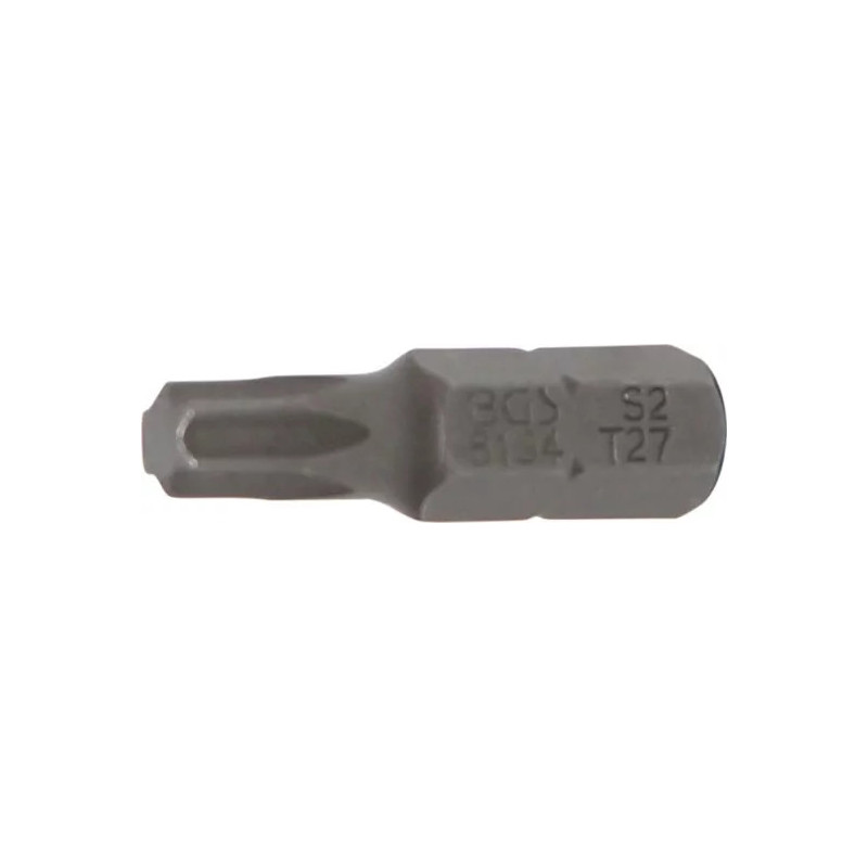 Embout | Longueur 25 mm | 6,3 mm (1/4") | profil T (pour Torx) T27 Embout | Longueur 25 mm | 6,3 mm (1/4") | profil T (pour Torx) T27