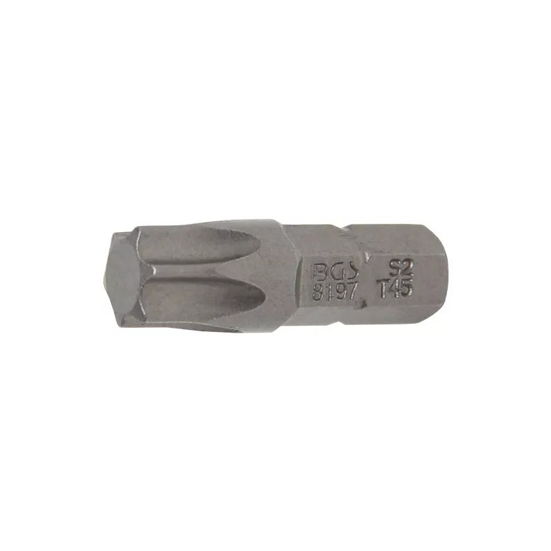 Embout | Longueur 25 mm | 6,3 mm (1/4") | profil T (pour Torx) T45