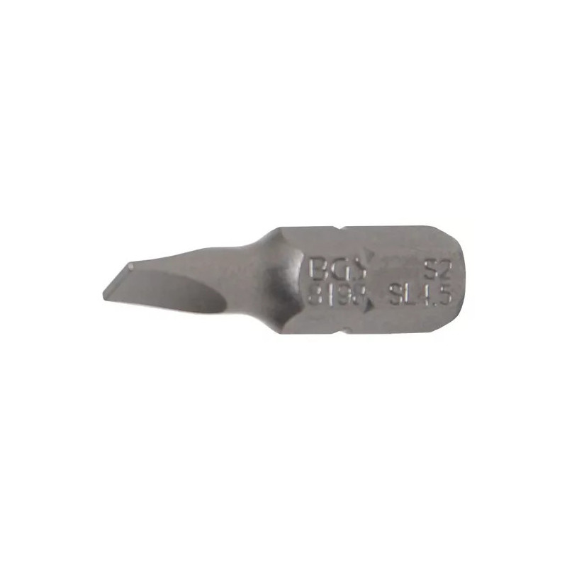 Embout | Longueur 25 mm | 6,3 mm (1/4") | fente 4,5 mm Embout | Longueur 25 mm | 6,3 mm (1/4") | fente 4,5 mm