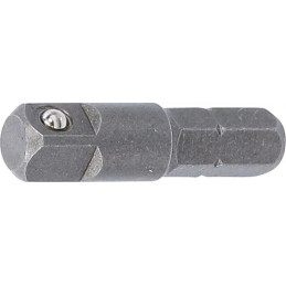 Adaptateur à cliquet pour embouts, 6,3 mm (1/4") - mâle 6,3 mm (1/4") | 30 mm