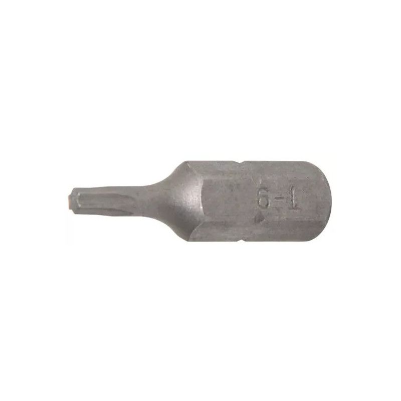 Embout | Longueur 25 mm | 6,3 mm (1/4") | profil T (pour Torx) T9 Embout | Longueur 25 mm | 6,3 mm (1/4") | profil T (pour Torx) T9