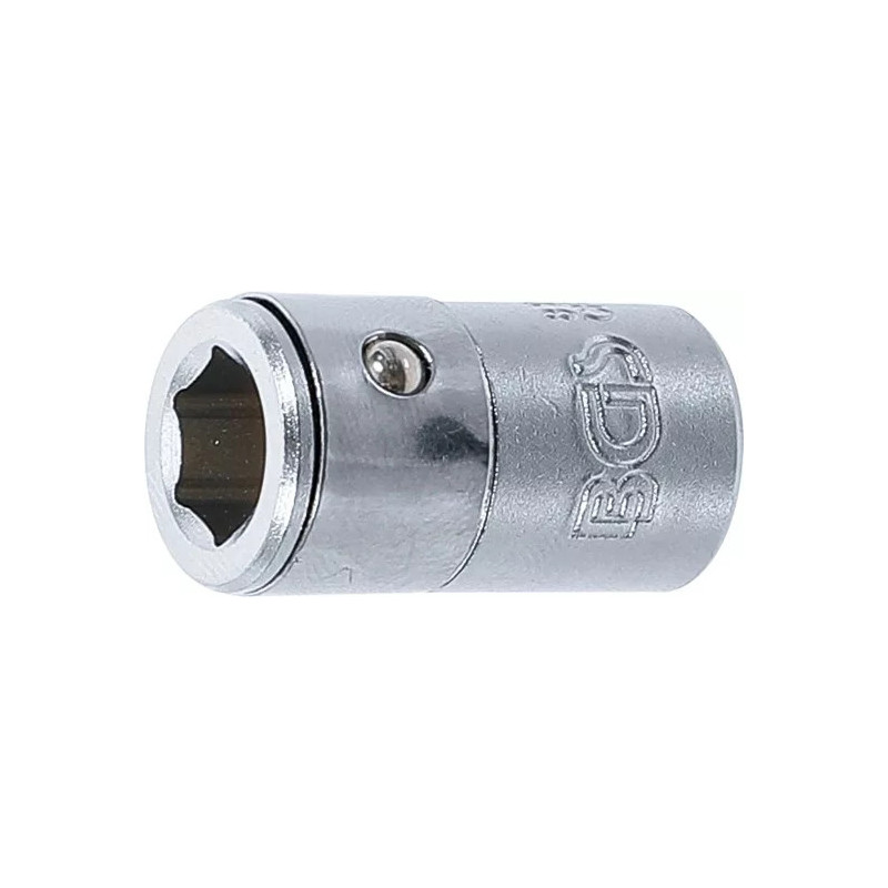 Adaptateur avec bille de retenue | 6,3 mm (1/4") | six pans intérieurs 8 mm (5/16") Adaptateur avec bille de retenue | 6,3 mm (1/4") | six pans intérieurs 8 mm (5/16")