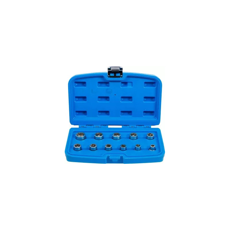 Jeu d’extracteurs de vis et écrous | 10 mm (3/8") | métriques | 11 pièces