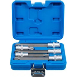 Jeu de douilles à embouts | 12,5 mm (1/2") | denture multiple intérieure (pour XZN) | 5 pièces