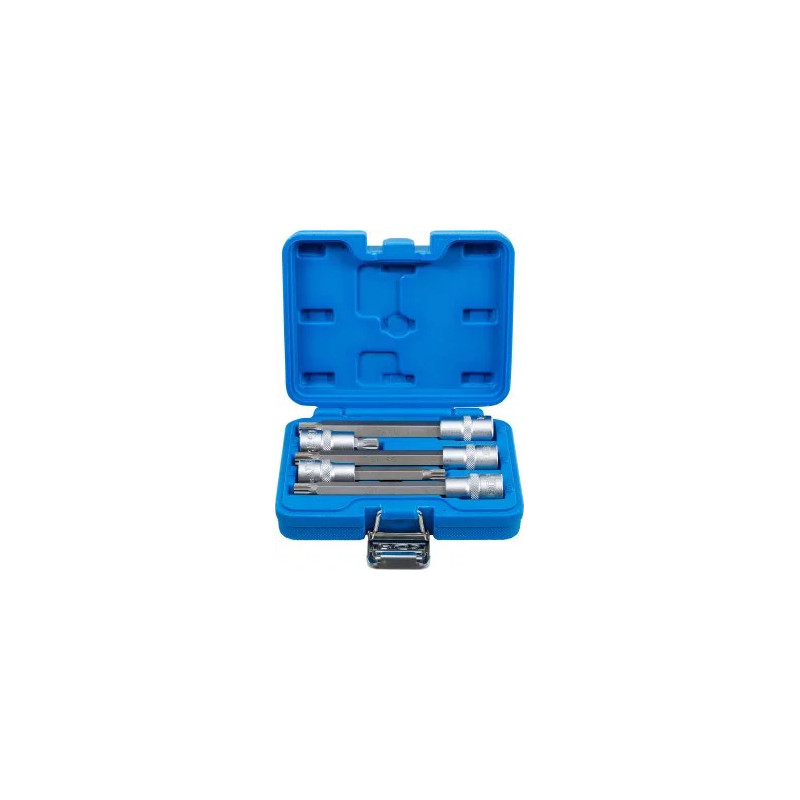 Jeu de douilles à embouts | 12,5 mm (1/2") | denture multiple intérieure (pour XZN) | 5 pièces Jeu de douilles à embouts | 12,5 mm (1/2") | denture multiple intérieure (pour XZN) | 5 pièces