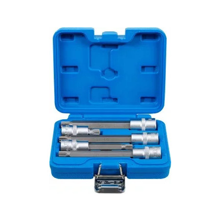 Jeu de douilles à embouts | 12,5 mm (1/2") | denture multiple intérieure (pour XZN) | 5 pièces