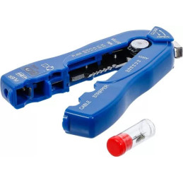 Pince à dénuder 2 en 1 pour fil & câble | 0,8 - 2,6 mm