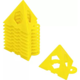 Pyramides de calage pour travaux de peinture | 10 pièces