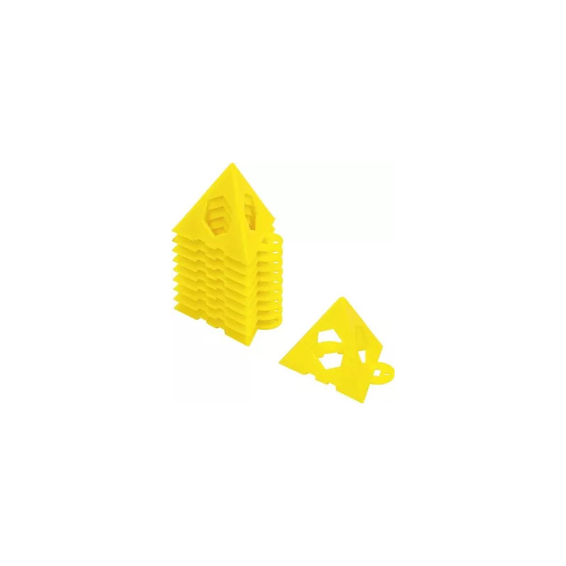 Pyramides de calage pour travaux de peinture | 10 pièces Pyramides de calage pour travaux de peinture | 10 pièces