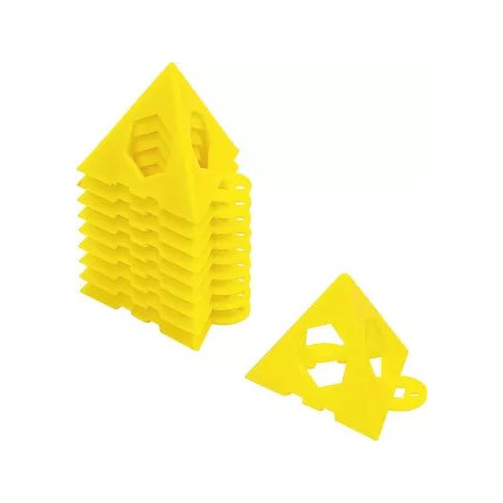 Pyramides de calage pour travaux de peinture | 10 pièces