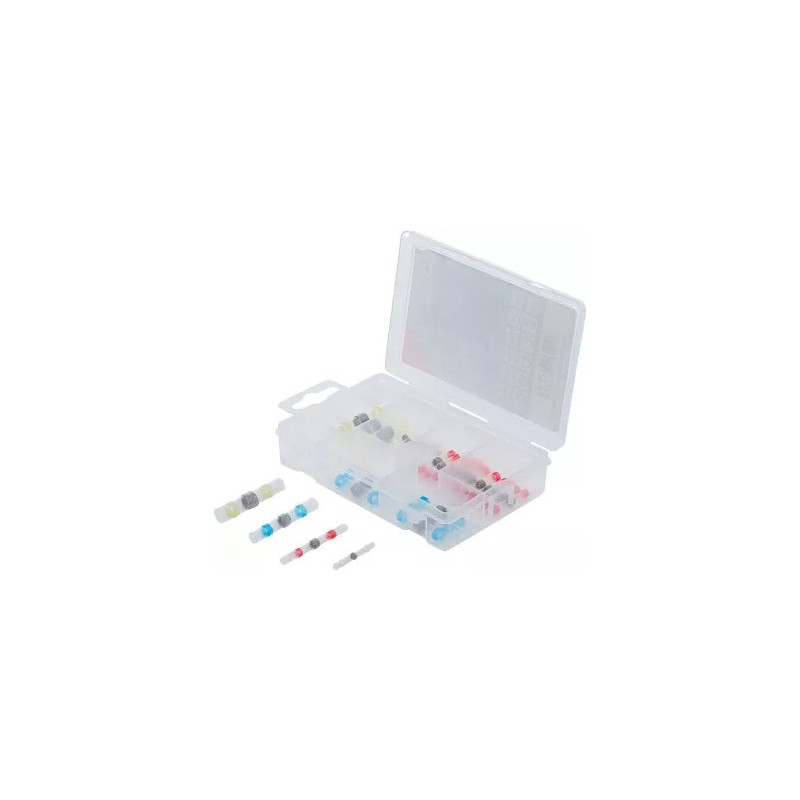 Assortiments de connecteurs de soudure et gaine thermorétractable | 30 pièces Assortiments de connecteurs de soudure et gaine thermorétractable | 30 pièces