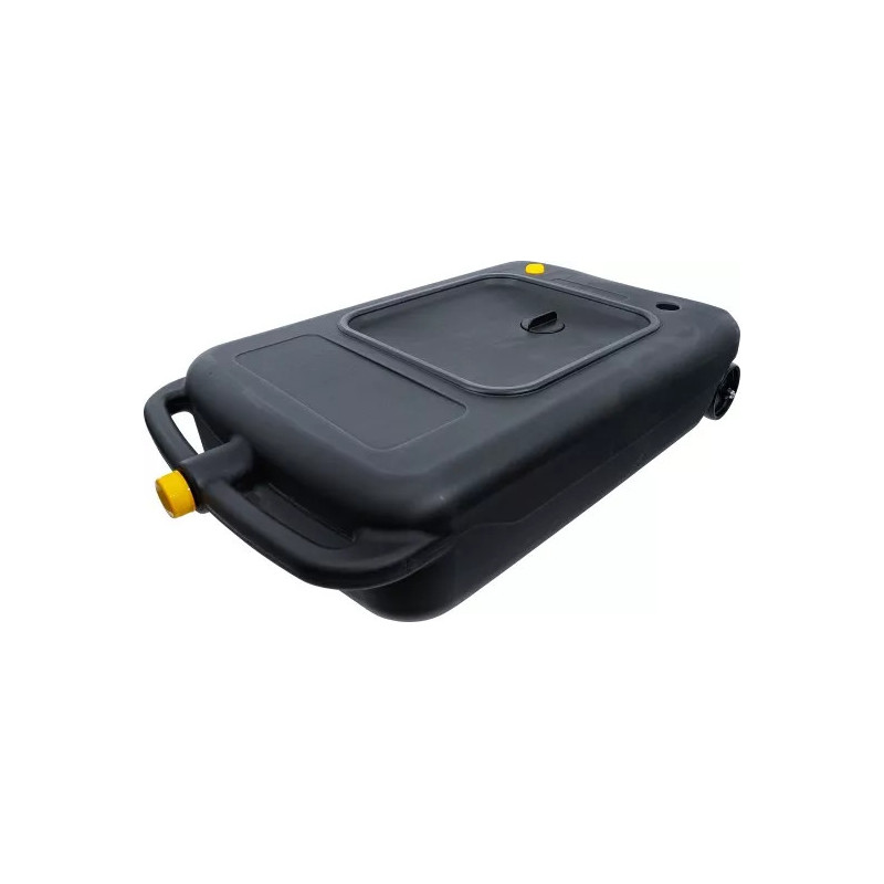 Bidon de collecte d’huile avec bec verseur | mobile | 40 l Bidon de collecte d’huile avec bec verseur | mobile | 40 l