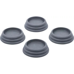 Jeu de patins amortisseurs de vibrations | 65 x 20 mm | 4 pièces