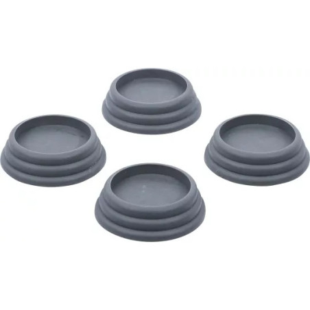 Jeu de patins amortisseurs de vibrations | 65 x 20 mm | 4 pièces