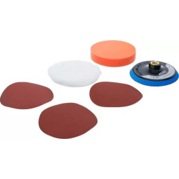 Jeu de disques de polissage et ponçage | Ø 125 mm