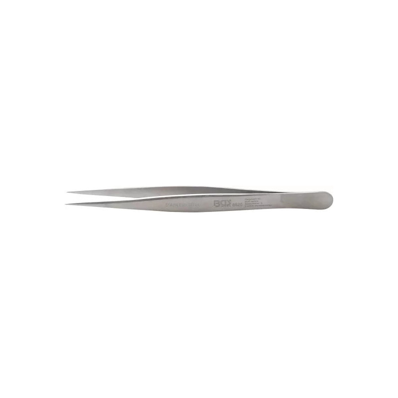 Pincette pointue en acier inoxydable | droite | 125 mm Pincette pointue en acier inoxydable | droite | 125 mm