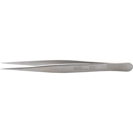 Pincette pointue en acier inoxydable | droite | 125 mm