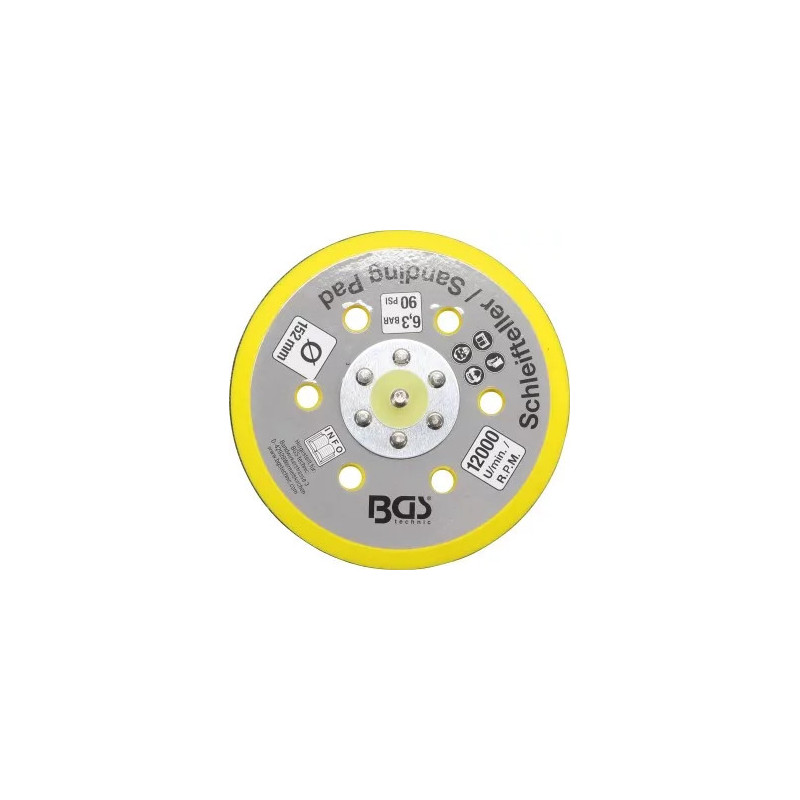 Plateau autoagrippant pour art. 3290, 8688 | Ø 152 mm Plateau autoagrippant pour art. 3290, 8688 | Ø 152 mm