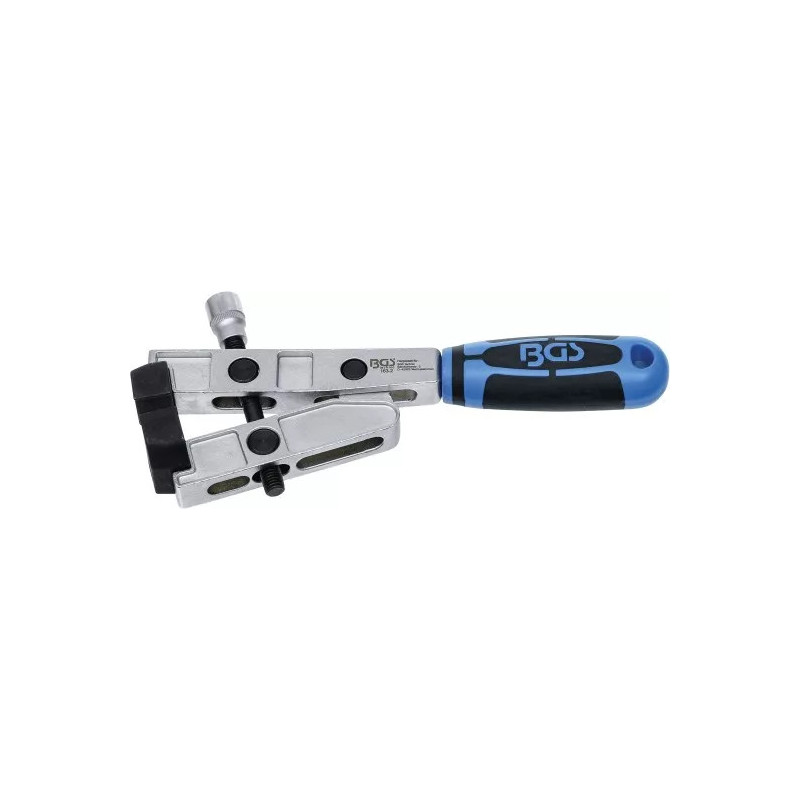 Pince pour colliers de soufflets d’essieu | fonctionnement à couple | coudée, 90° Pince pour colliers de soufflets d’essieu | fonctionnement à couple | coudée, 90°
