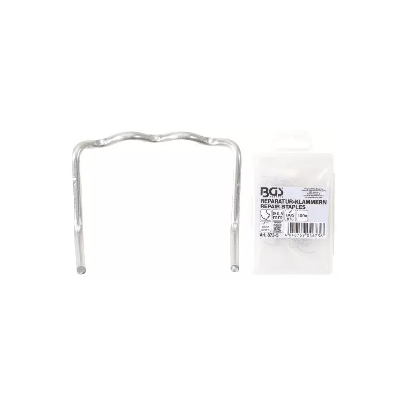 Agrafes de réparation | forme L | Ø 0,8 mm | 100 pièces Agrafes de réparation | forme L | Ø 0,8 mm | 100 pièces