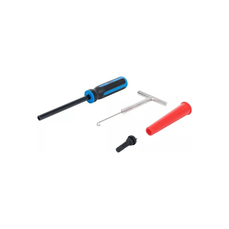 Ensemble d'outils rétractables à valve de pneu | 4 pièces Ensemble d'outils rétractables à valve de pneu | 4 pièces