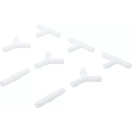 Assortiments de connecteurs de tuyau | résiste aux carburants | 10 mm | 8 pièces
