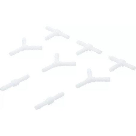 Assortiments de connecteurs de tuyau | résiste aux carburants | 5 mm | 8 pièces