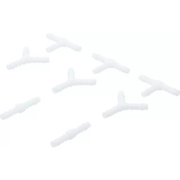 Assortiments de connecteurs de tuyau | résiste aux carburants | 6 mm | 8 pièces