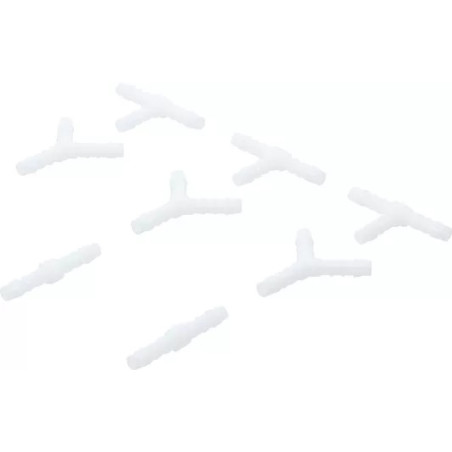 Assortiments de connecteurs de tuyau | résiste aux carburants | 6 mm | 8 pièces