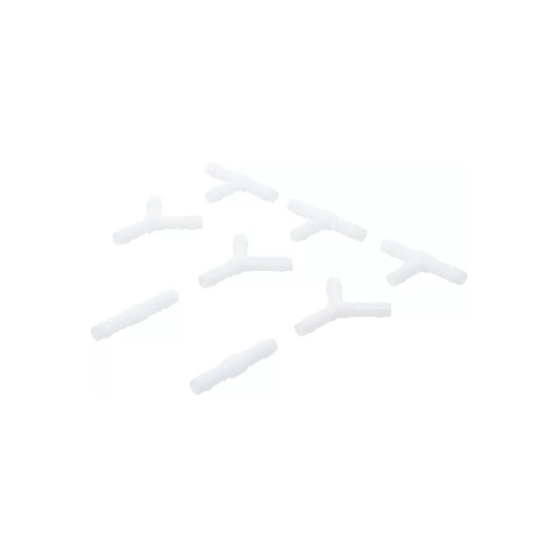 Assortiments de connecteurs de tuyau | résiste aux carburants | 8 mm | 8 pièces Assortiments de connecteurs de tuyau | résiste aux carburants | 8 mm | 8 pièces