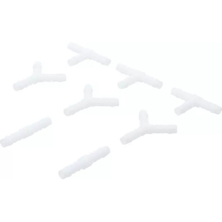 Assortiments de connecteurs de tuyau | résiste aux carburants | 8 mm | 8 pièces