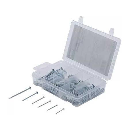 Assortiment de clous et pointes | 200 pièces