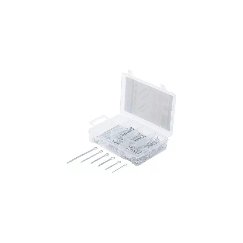 Assortiment de goupilles | Ø 1,6 - 3,2 mm | 135 pièces Assortiment de goupilles | Ø 1,6 - 3,2 mm | 135 pièces